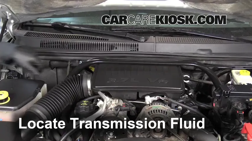 2007 Jeep Grand Cherokee Laredo 3.7L V6 Transmission Fluid Check Fluid Level
